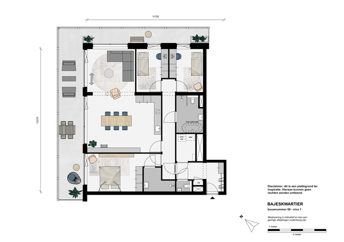 4-kamerappartement 126 m2