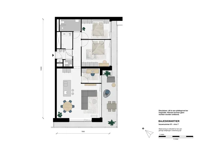 4-kamerappartement 99&115m2
